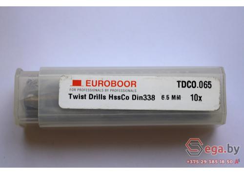 СПИРАЛЬНОЕ СВЕРЛО Ø6,5 ММ HSS-CO EUROBOOR фото 3