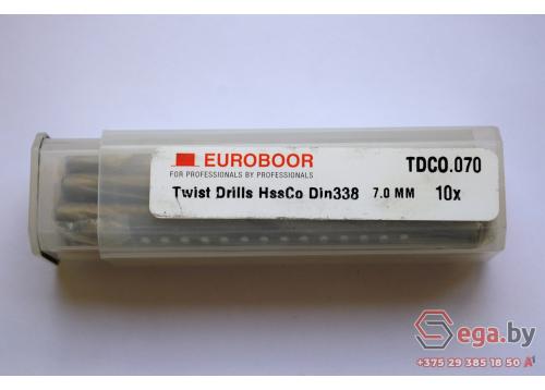 СПИРАЛЬНОЕ СВЕРЛО Ø7 ММ HSS-CO EUROBOOR фото 3