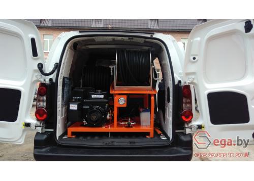 Каналопромывочная машина Б1330КР с нагревом воды фото 2