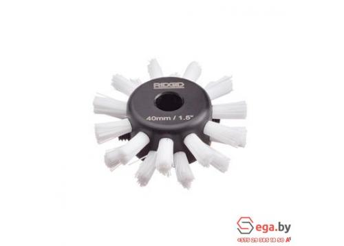 Нейлоновая/стальная щетка 6" (155 мм) для спирали 3/8" (10 мм) с нейлоновыми и стальными волокнами, вес 0,053 кг фото 1