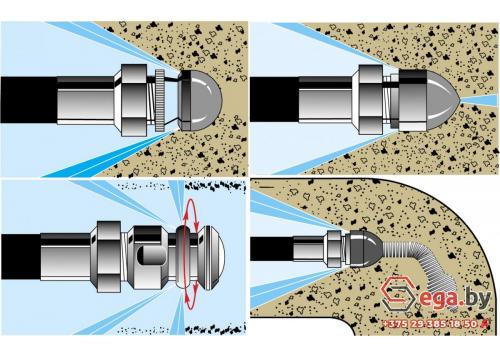 Высоконапорный водоструйный аппарат Посейдон ВНА-120-50 фото 18
