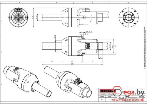 Тепловентилятор для поджига Leister IGNITER BM4 144.012 фото 11