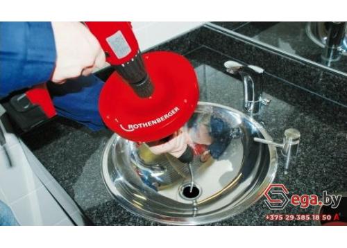 Ручная вертушка для прочистки труб Rothenberger ROSPI H+E PLUS 72095 фото 2