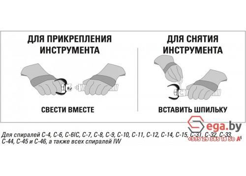 Прочистная спираль Ø 22 мм с сердечником для тяжелых засоров RIDGID фото 4
