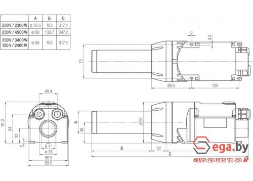 Фен промышленный Leister MISTRAL 6 PREMIUM 147.966 фото 3