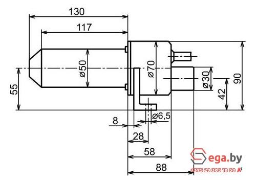 Промышленный нагреватель воздуха Forsthoff Model 3000 F1060-52 фото 3