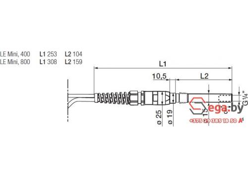 Промышленный мини нагреватель воздуха Leister LE MINI 115.369 фото 7