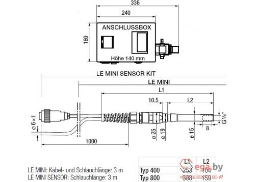 Промышленный мини нагреватель воздуха Leister LE MINI SENSOR KIT фото 9